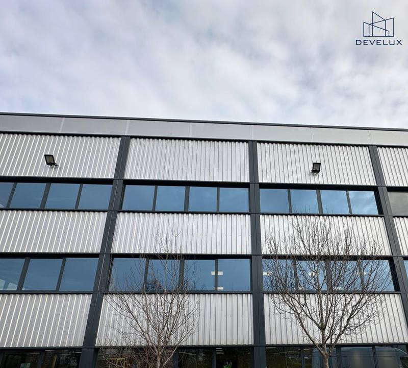 Industrial cladding refurbishment exterior
