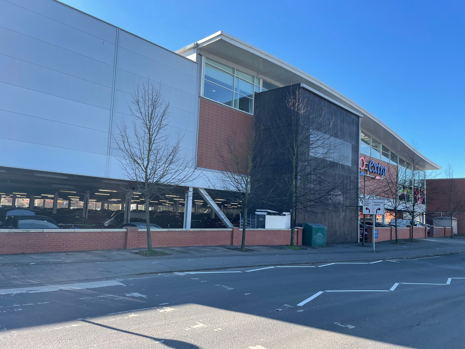 Renovation of a Tesco store